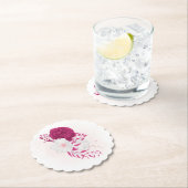 Blütenhochzeit Untersetzer (Vor Ort)