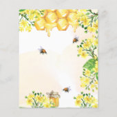 Blütenhonig für die Einweihung von Hochzeiten (Rückseite)