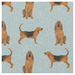 Blütenhund Stoff