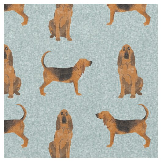 Blütenhund Stoff (Nahaufnahme)