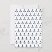 Blütenjunge Babydusche Einladung (Rückseite)