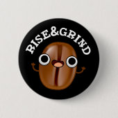 Blütenkaffee in der Blüte Button (Vorderseite)