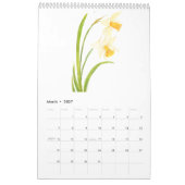 Blütenkalender 2024 kalender (Mär 2027)