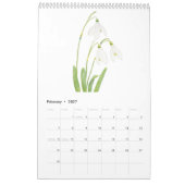 Blütenkalender 2024 kalender (Feb 2027)