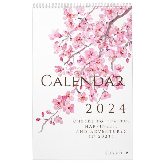 Blütenkalender 2024 kalender (Titelbild)