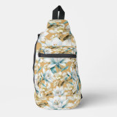 Blütenkalk Crossbody Bag (Vorderseite)
