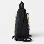 Blütenkalk Crossbody Bag (Rückseite)
