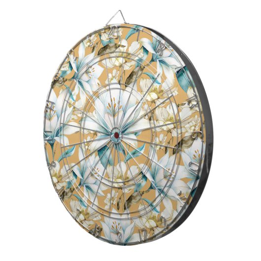 Blütenkalk Dartscheibe (Vorderseite rechts)