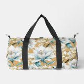 Blütenkalk Duffle Bag (Vorderseite)