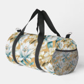 Blütenkalk Duffle Bag (Rechte Ecke)