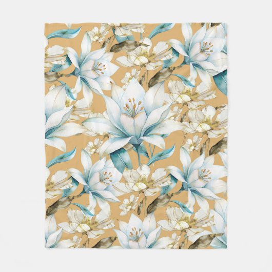 Blütenkalk Fleecedecke (Vorderseite)