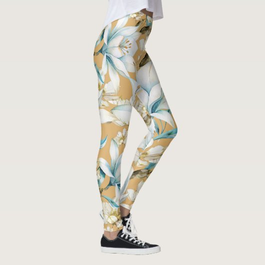 Blütenkalk Leggings (Rechts)