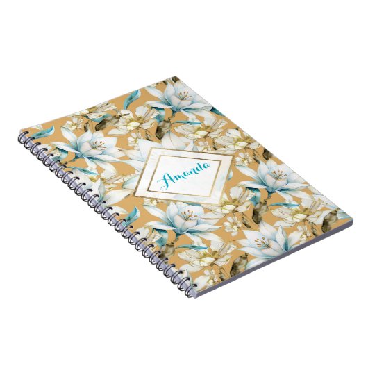 Blütenkalk Notizblock (Rechte Seite)