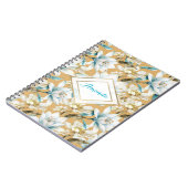 Blütenkalk Notizblock (Linke Seite)