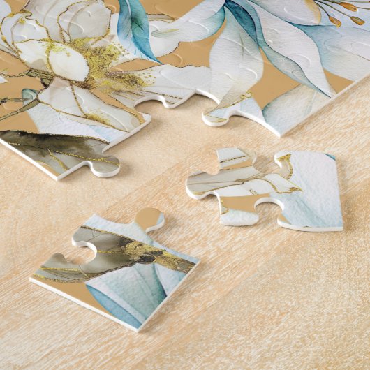 Blütenkalk Puzzle (Seite)