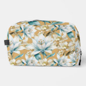 Blütenkalk Waschbeutel (Vorderseite)