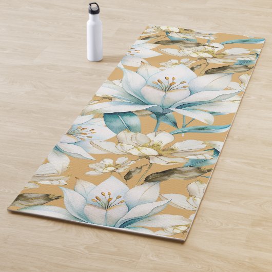 Blütenkalk Yogamatte (Beispiel)