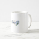 Blütenkarolina Kaffeetasse (VorderseiteRechts)