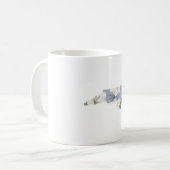 Blütenkarolina Kaffeetasse (Vorderseite Links)