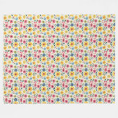 Blütenkind Fleecedecke (Vorderseite (Horizontal))
