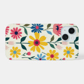 Blütenkind iPhone 15 Hülle (Rückseite (Horizontal))