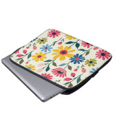 Blütenkind Laptopschutzhülle (Vorne Knopf)