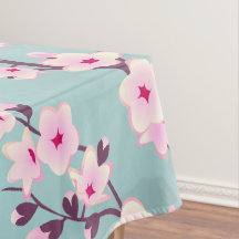 Blütenkirsche Blüten Rosa Türkis