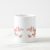Blütenkirsche Blüten Rosa Weiß Kaffeetasse (Mittel)