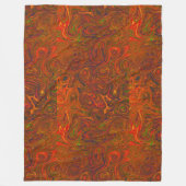 Blütenknochen Fleecedecke (Vorderseite)