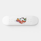 Blütenkolibri Skateboard (Horizontal)