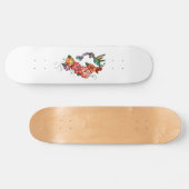 Blütenkolibri Skateboard (Horizontal)