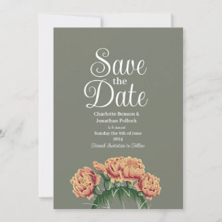 Blütenkrähe Save The Date