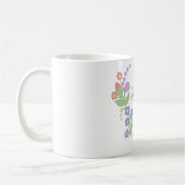 Blütenkranz Bräutigam Kaffeetasse (Links)