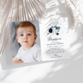 Blütenkreuz Einladung