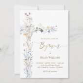 Blütenkreuz Einladung (Vorderseite)