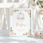 Blütenkürbis schätzen, wie viele Schnuller Poster