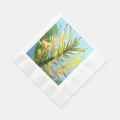 Blütenläufer Pflanze Lilie Serviette (Ecke)