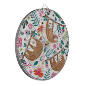 Blütenlauge Dartscheibe (Vorderseite Links)