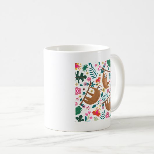 Blütenlauge Kaffeetasse (VorderseiteRechts)