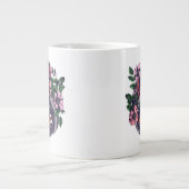 Blütenlemur Jumbo-Tasse (Vorderseite)