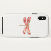 Blütenlibelle mit Schmuck Sakura Case-Mate iPhone Hülle (Rückseite (Horizontal))