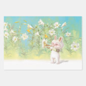 Blütenlilie Geschenkpapier Set (Vorderseite 2)