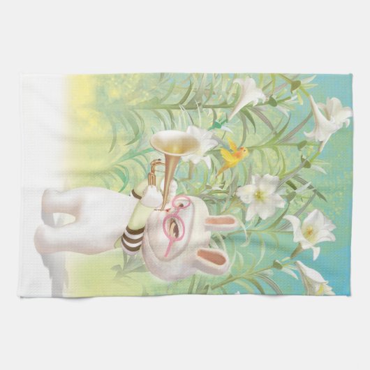 Blütenlilie Geschirrtuch (Horizontal)