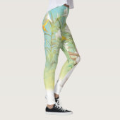 Blütenlilie Leggings (Rechts)