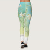 Blütenlilie Leggings (Rückseite)