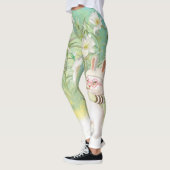 Blütenlilie Leggings (Links)
