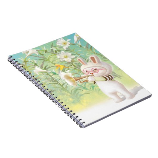 Blütenlilie Notizblock (Rechte Seite)