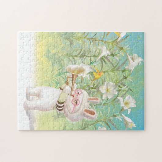 Blütenlilie Puzzle (Horizontal)