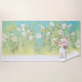 Blütenlilie Strandtuch