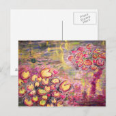 Blütenlilien Postkarte (Vorne/Hinten)